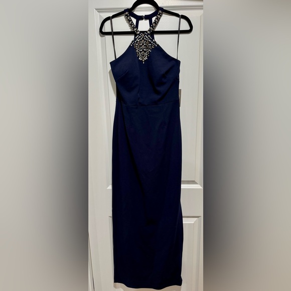 Vince Camuto Dresses & Skirts - NWT Vince Camuto Beaded Neck Halter Dress